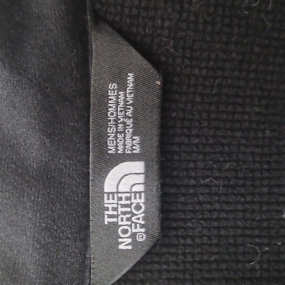 NEW The North Face Black Full Zip Soft Shell Jacket Mens Size Medium - Picture 7 of 7
